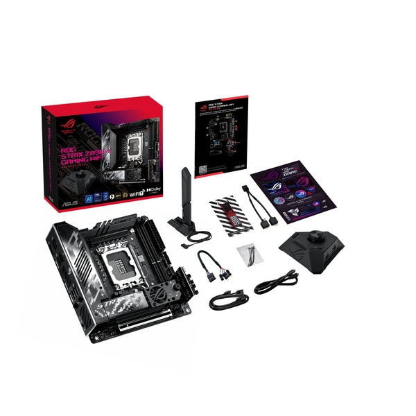 ASUS マザーボード ROG STRIX Z890-I GAMING WIFI Mini ITX LGA1851 INTEL Z890 DDR5 【キャンセル不可・北海道沖縄離島配送不可】