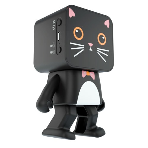 AREA ダンスダンススピーカー 猫ダンサー MS-DDS-CAT ワイヤレススピーカー Bluetooth接続 【キャンセル不可・北海道沖縄離島配送不可】 -お取り寄せ-
