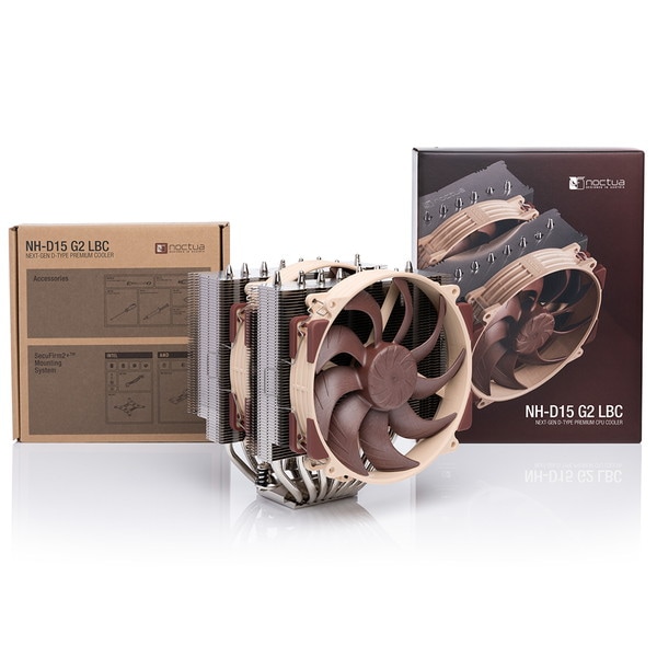 NOCTUA CPUクーラー NH-D15ｰG2 ツインタワークーラー AMD AM5及びIntel LGA1700対応スタンダードバージョン(ブラウン)  LGA1851対応 【キャンセル不可・北海道沖縄離島配送不可】