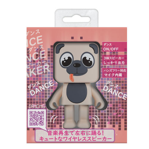 AREA ダンスダンススピーカー 犬ダンサー MS-DDS-DOG ワイヤレススピーカー Bluetooth接続 【キャンセル不可・北海道沖縄離島配送不可】 -お取り寄せ-