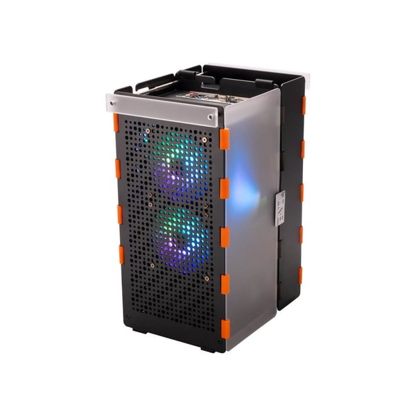 InWin PCケース POC ONE BLACK IW-CS-POCONEBLK Mini-ITX 302×210×411mm ファン1基標準搭載 InWin Jupiter AJ120 【キャンセル不可・北海道沖縄離島配送不可】