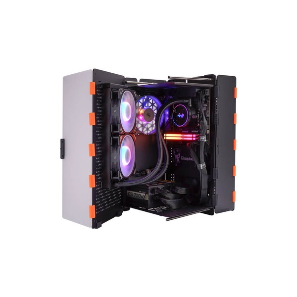 InWin PCケース POC ONE BLACK IW-CS-POCONEBLK Mini-ITX 302×210×411mm ファン1基標準搭載 InWin Jupiter AJ120 【キャンセル不可・北海道沖縄離島配送不可】