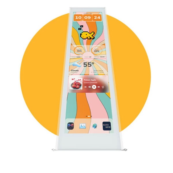 HYTE Y70シリーズ専用14.9インチタッチ液晶 14.9 Y70 TI Display Upgrade White 縦長 682×2560 px 60hz 10点マルチタッチ アップグレードキット スノーホワイト 【キャンセル不可・北海道沖縄離島配送不可】