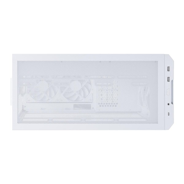 LIAN LI ミドルタワーケース LANCOOL 207 WHITE ホワイト ATX対応 ファン4基標準搭載 アンチサグ機能 【キャンセル不可・北海道沖縄離島配送不可】