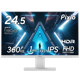 ゲーミングモニター Pixio PX259 Prime S / White PX259PSW-O 24.5インチ FHD 360Hz 1920x1080p 入力端子:HDMIx1/DPx2 液晶ディスプレイHamee株式会社 【キャンセル不可・北海道沖縄離島配送不可】