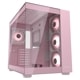 COUGAR PCケース FV150 RGB Pink CGR-5KA1P-RGB ミドルタワー ファン4基標準搭載 ピラーレス デュアルチャンバー 数量限定モデル 【キャンセル不可・北海道沖縄離島配送不可】