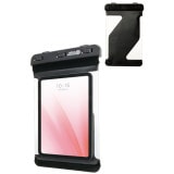 ELECOM エレコム TB-WPSR08BK ﾀﾌﾞﾚｯﾄ防水ｹｰｽ IPX8 ﾎﾞﾀﾝの押しやすいｻｲﾄﾞﾌﾚｰﾑﾚｽﾀｲﾌﾟ ﾈｯｸｽﾄﾗｯﾌﾟ付 7～8.3inch ﾌﾞﾗｯｸ【キャンセル不可・北海道沖縄離島配送不可】