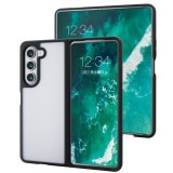 ELECOM エレコム PM-G235TSLFCBK Galaxy Z Fold5(SC-55D SCG22) ﾊｲﾌﾞﾘｯﾄﾞｹｰｽ TOUGH SLIM LITE ﾌﾚｰﾑｶﾗｰ 背面ｸﾘｱ ﾌﾞﾗｯｸ【キャンセル不可・北海道沖縄離島配送不可】