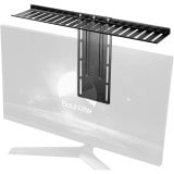 Bauhutte ステーブル・モニターラック ブラック BHP-MR50-BK 幅50x奥11cm サウンドバー設置向け 小物置きにも 【代引・日時指定・キャンセル不可・北海道沖縄離島配送不可】 -メーカー直送- ※メーカー在庫潤沢